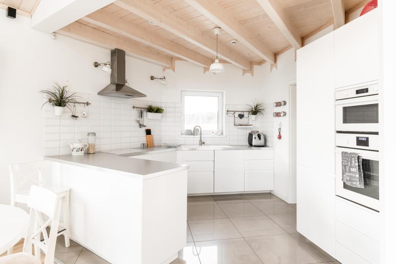 Babiogorska Perelka W Skandynawskim Stylu Z Sauna I Kominkiem Jordanow 外观 照片